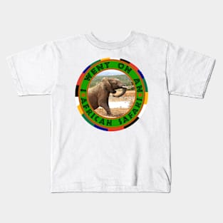 I Went On An African Safari Kids T-Shirt